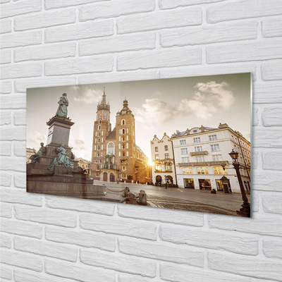 Vægpanel køkken Kraków monument kirke