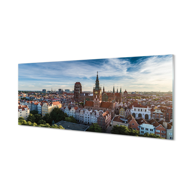 Stænkplade køkken Gdansk Panorama kirke