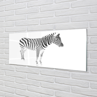 Stænkplade Malet zebra