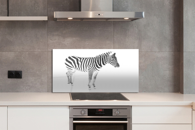 Stænkplade Malet zebra