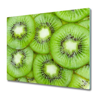 Glas skærebræt Kiwi