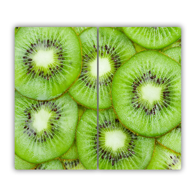 Glas skærebræt Kiwi