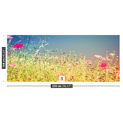 Foto tapet Vintage blomster