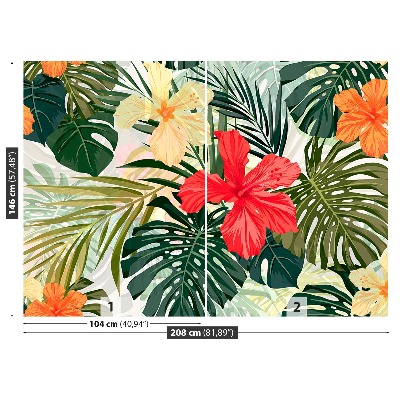 Fototapet Hawaii-planter