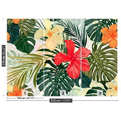 Fototapet Hawaii-planter