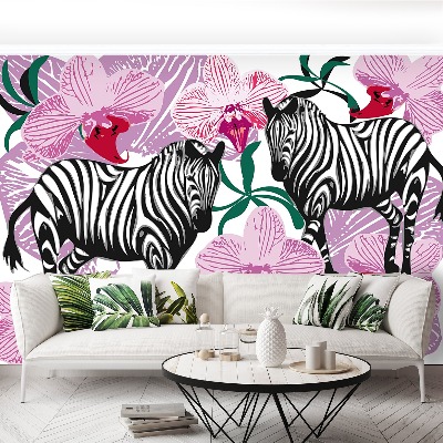 Fotostat Zebra orkidé blomst