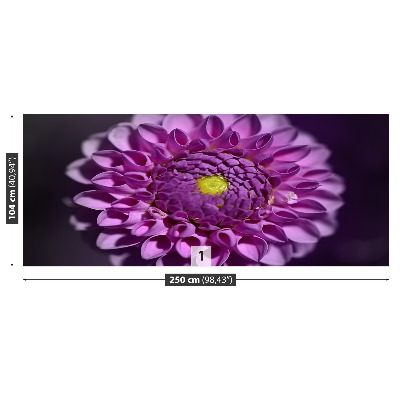 Fototapet Lyserød dahlia