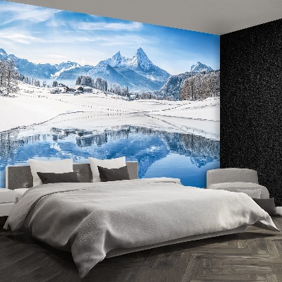 Fototapet Winter Alps