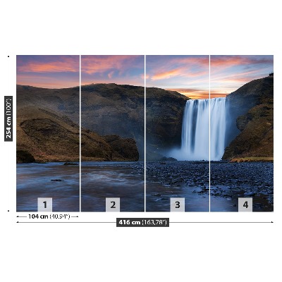 Fotostat Skogafoss-vandfaldet