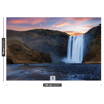 Fotostat Skogafoss-vandfaldet