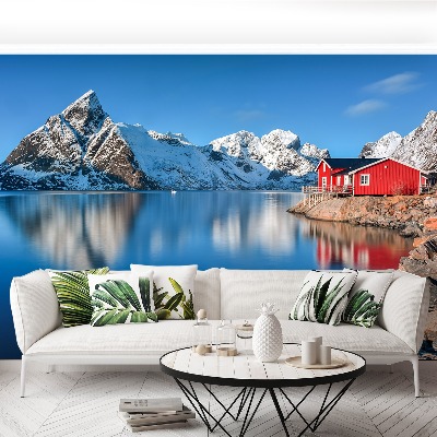 Fototapet Lofoten Norge