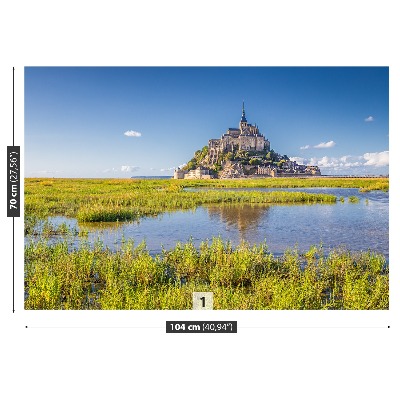 Selvklæbende fototapet Le Mont Saint-Michel