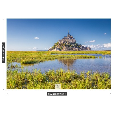 Selvklæbende fototapet Le Mont Saint-Michel