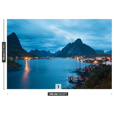 Fototapet Lofoten Islands