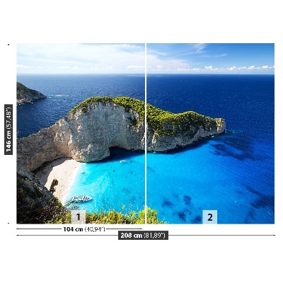 Fototapet Navagio beach