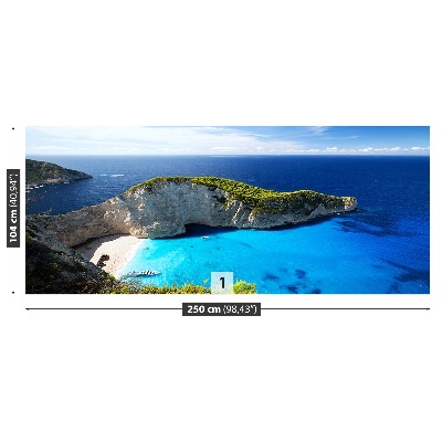 Fototapet Navagio beach