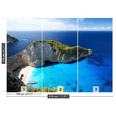 Fototapet Navagio beach