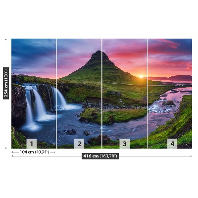 Fotostat Kirkjufell-vulkanen