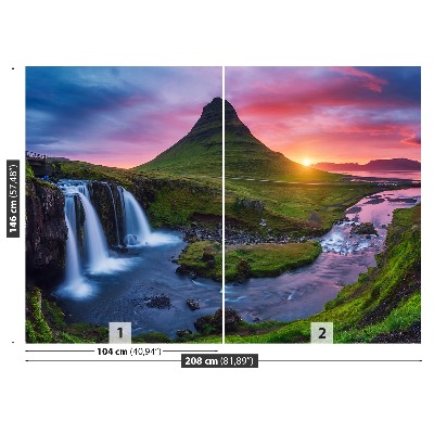 Fotostat Kirkjufell-vulkanen