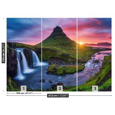 Fotostat Kirkjufell-vulkanen