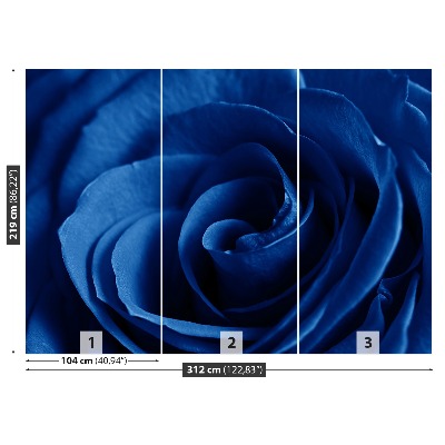 Foto tapet Rose Blue