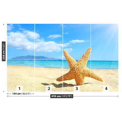 Foto tapet Starfish Beach