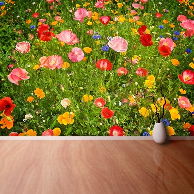 Foto tapet Blomster Eng