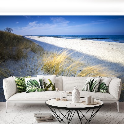 Foto tapet Strand ved havet