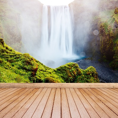 Fotostat Skogafoss-vandfaldet