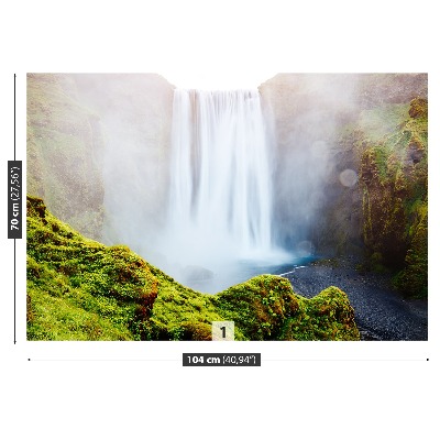 Fotostat Skogafoss-vandfaldet