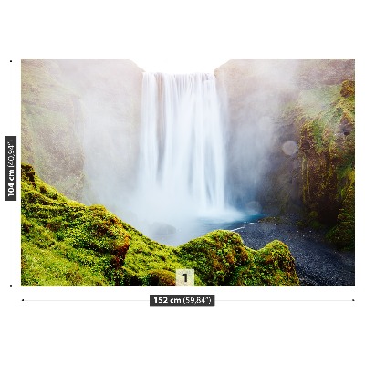 Fotostat Skogafoss-vandfaldet