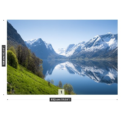 Fotostat Fjord i Norge