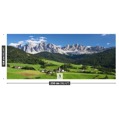 Fotostat Italienske Dolomitter