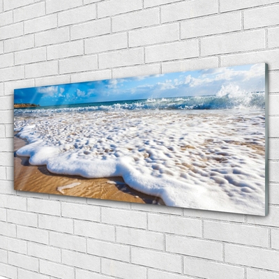 Billede på akrylglas Strand Hav Sand Natur