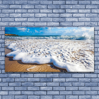 Billede på akrylglas Strand Hav Sand Natur