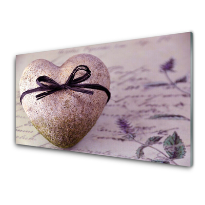 Akrylglas foto Heart Stone Art