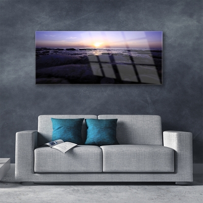 Akrylglas foto Stones Sea Landscape