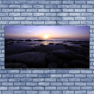 Akrylglas foto Stones Sea Landscape