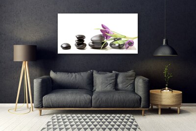 Foto på akryl Flower Crocus Art