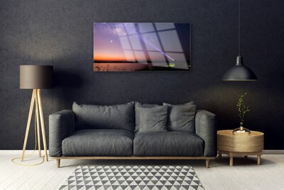 Foto på akrylglas Stjerner Nat Mælkevej