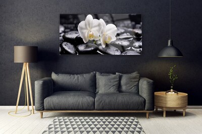 Akrylglas foto Zen White Orchid Spa