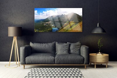 Akrylglas foto Mountain Meadow Landscape