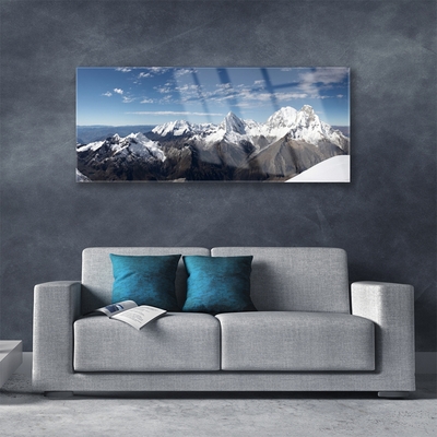 Akrylglas foto Mountains Landscape