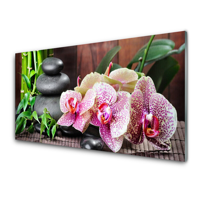 Akrylglas foto Bamboo Orchid Spa