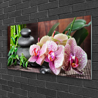 Akrylglas foto Bamboo Orchid Spa