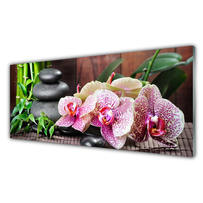 Akrylglas foto Bamboo Orchid Spa