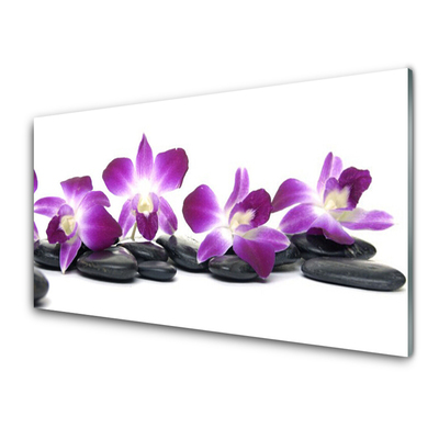 Vægpanel køkken Flower Orchid Spa