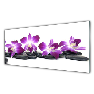 Vægpanel køkken Flower Orchid Spa