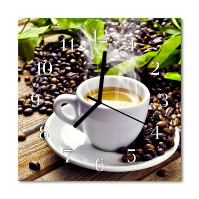 Firkantet glas vægur Firkantet glas vægur Kaffekrus