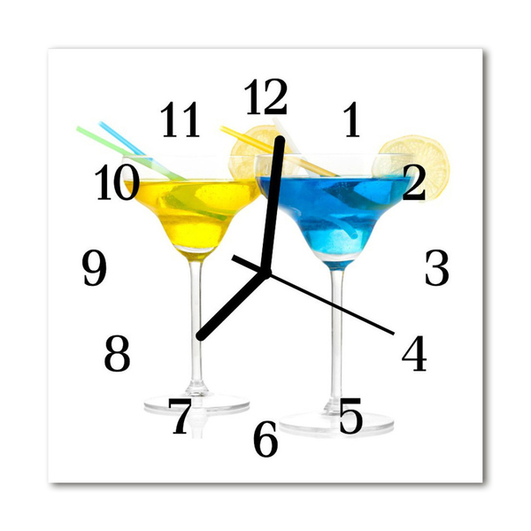 Firkantet vægur Cocktail